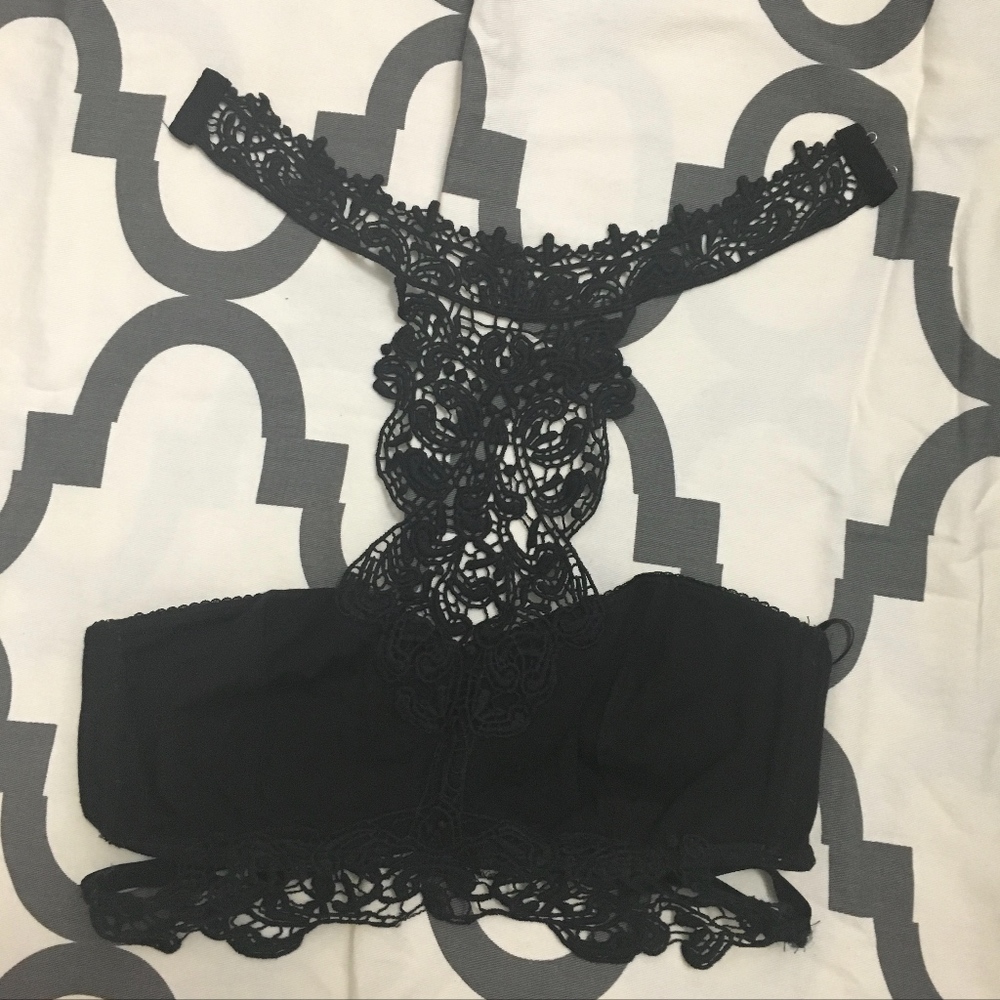 Free People Crochet Bralette